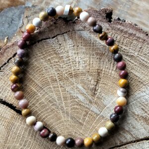 Jaspe mokaïte bracelet