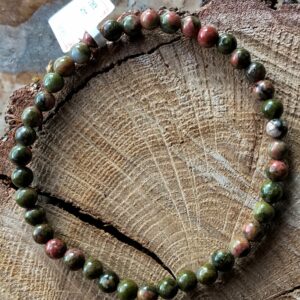 Unakite bracelet