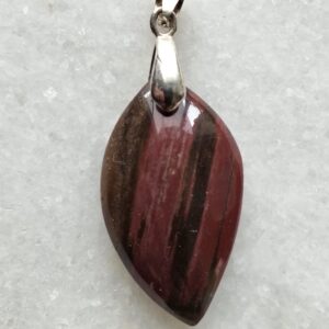 Jaspe rouge pendentif