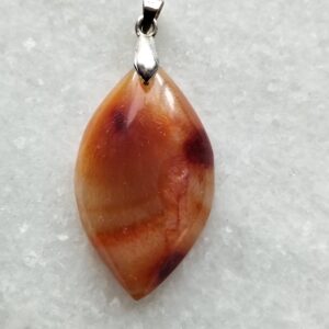 Cornaline pendentif forme libre