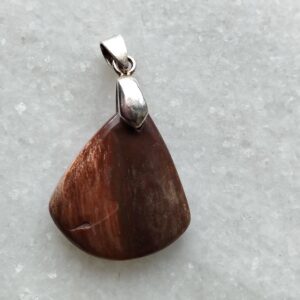 Bois fossilisé pendendif forme libre