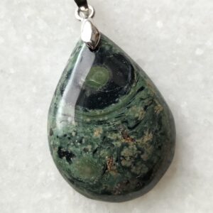 Jaspe kambaba pendentif