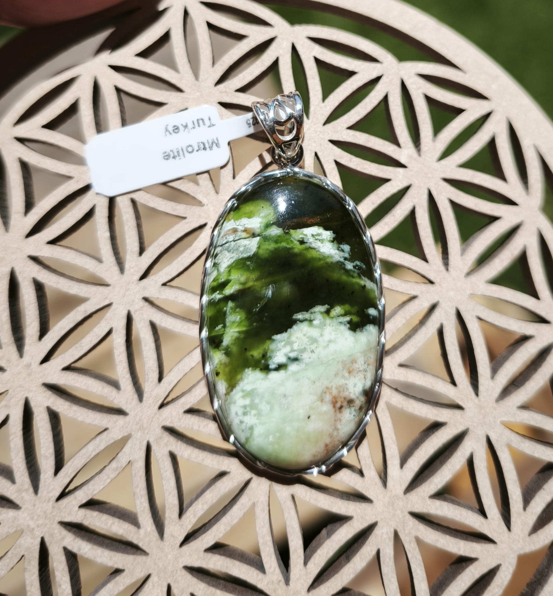 Mtrolite de Turquie pendentif / argent – Image 2