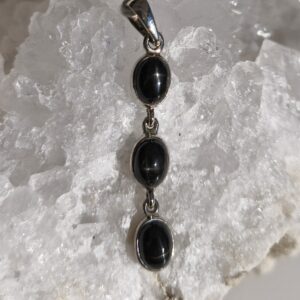 diopside étoilée pendentif