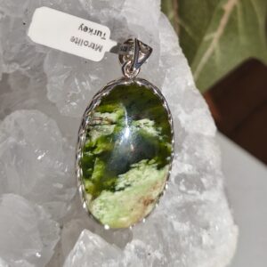 Mtrolite de Turquie pendentif / argent