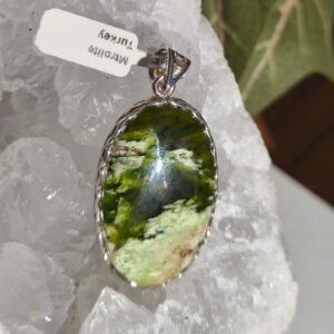 Mtrolite de Turquie pendentif / argent