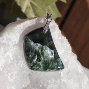 seraphinite pendentif