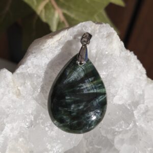 seraphinite pendentif