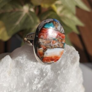 Turquoise copper bague taille 52