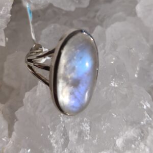 Pierre de lune bague taille 54