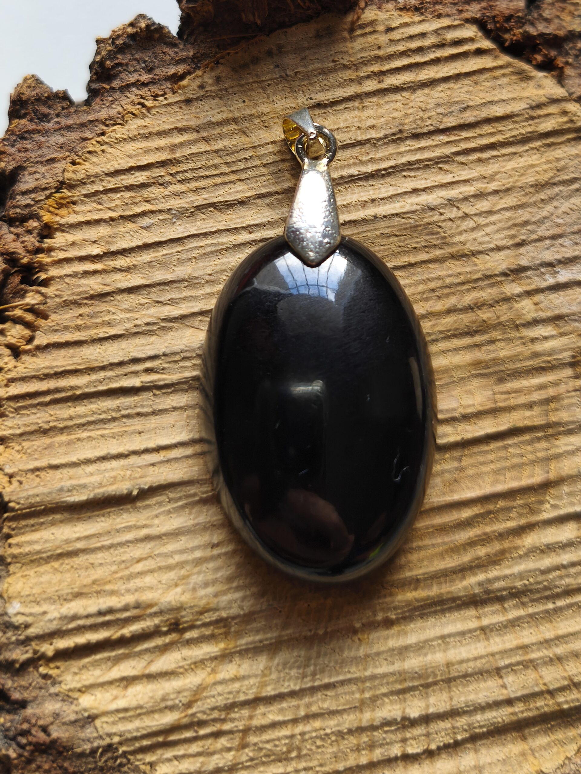 spinelle noir pendentif – Image 2