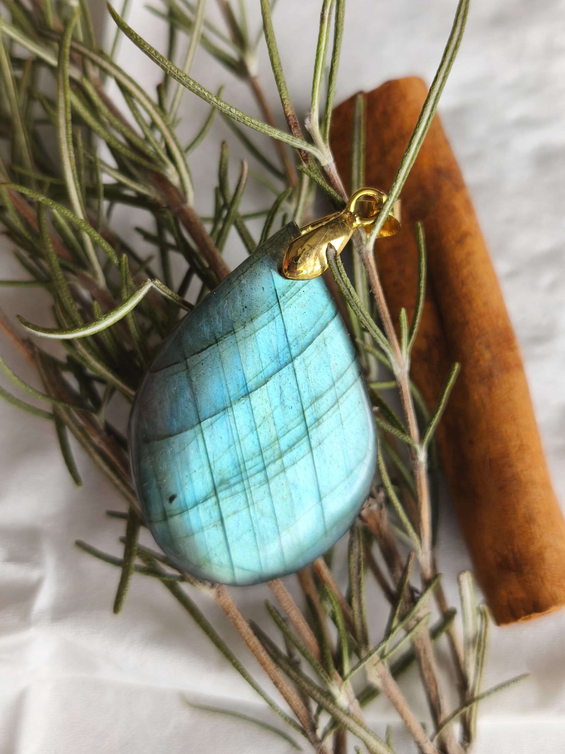 labradorite pendentif