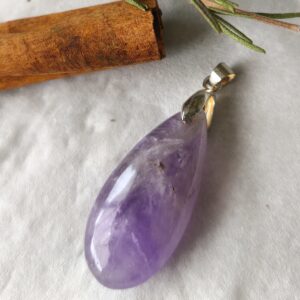 amethyste pendentif goutte