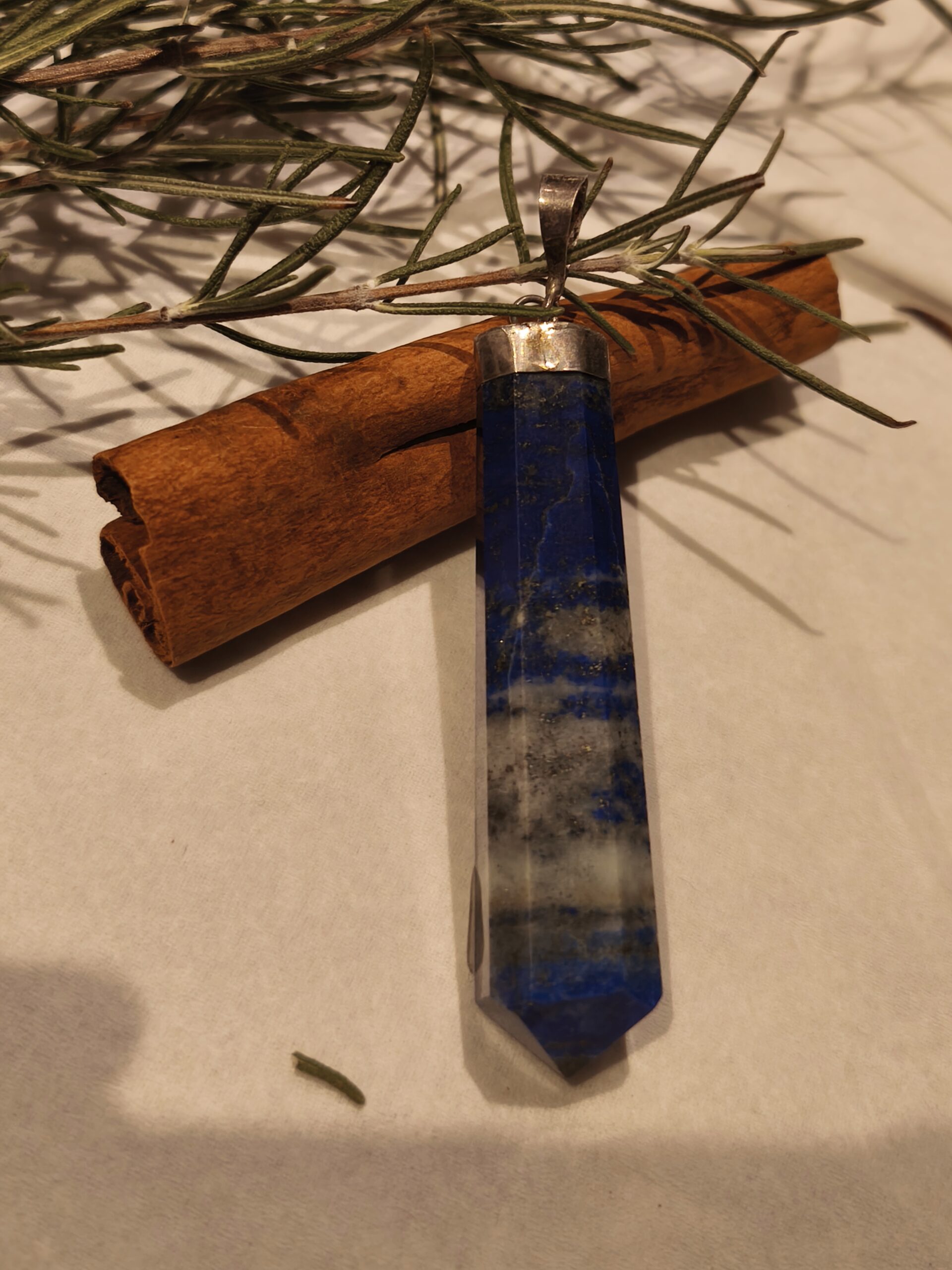 lapis-lazuli pendentif pointe – Image 2