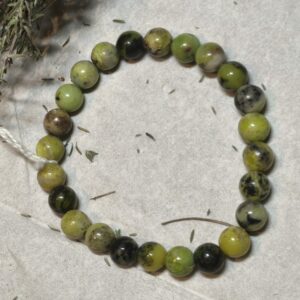 Chrysoprase citron bracelet