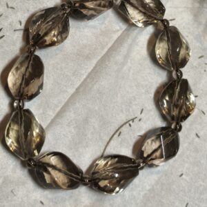 Quartz fumé bracelet