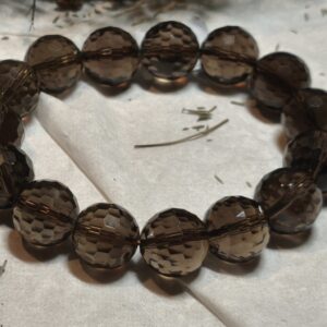 Quartz fumé bracelet