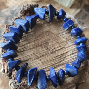 Lapis lazuli bracelet baroque
