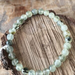 Prehnite bracelet