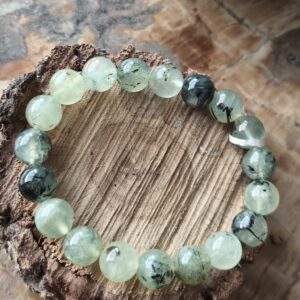 Prehnite bracelet
