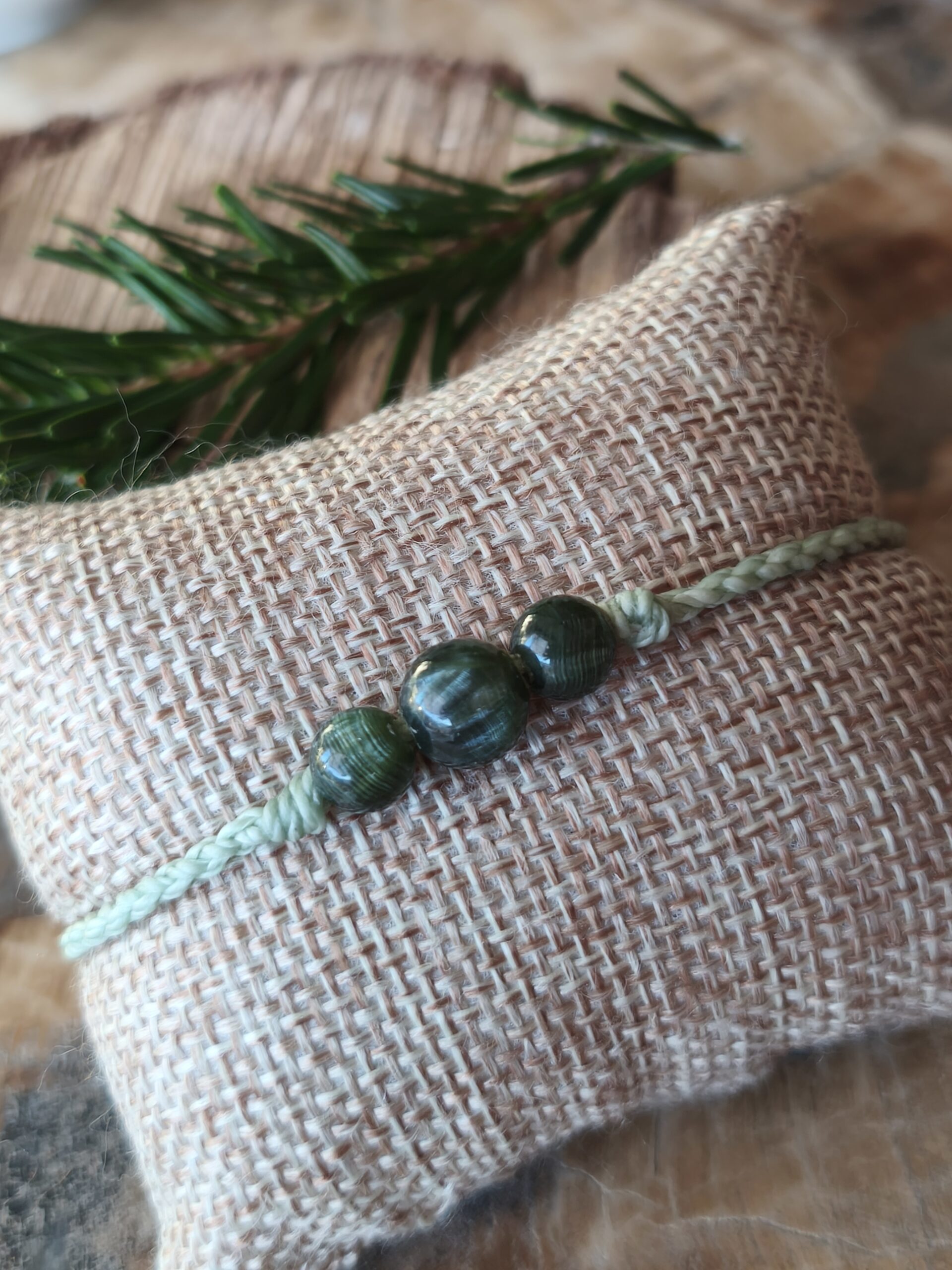 seraphinite bracelet cordon reglable – Image 2