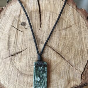 seraphinite collier sur fil reglable