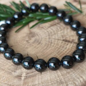 spinelle noir bracelet