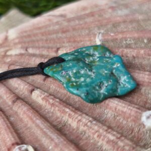 turquoise collier cordon