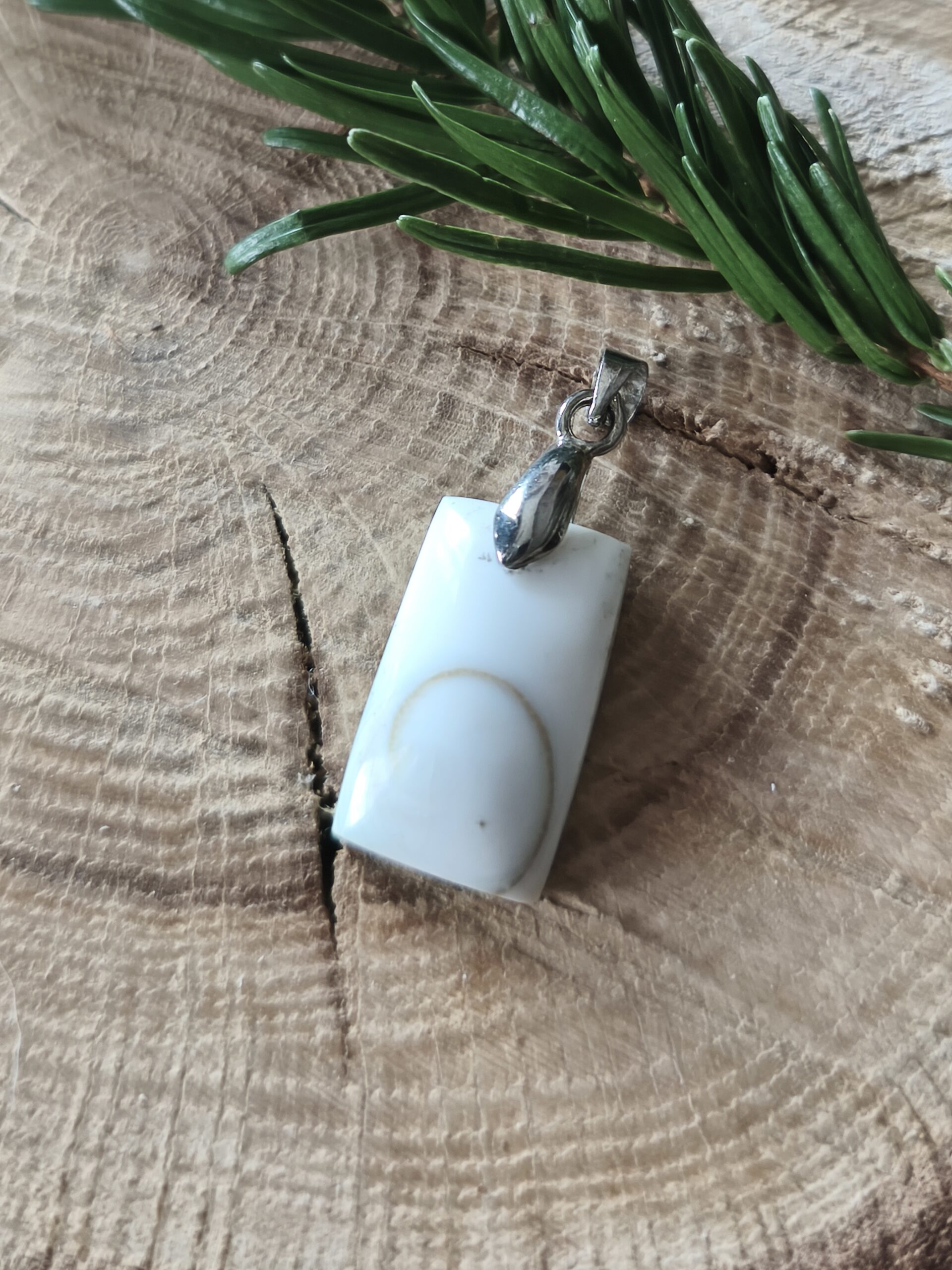 oeil de Ste Lucie petit pendentif rectangle – Image 2