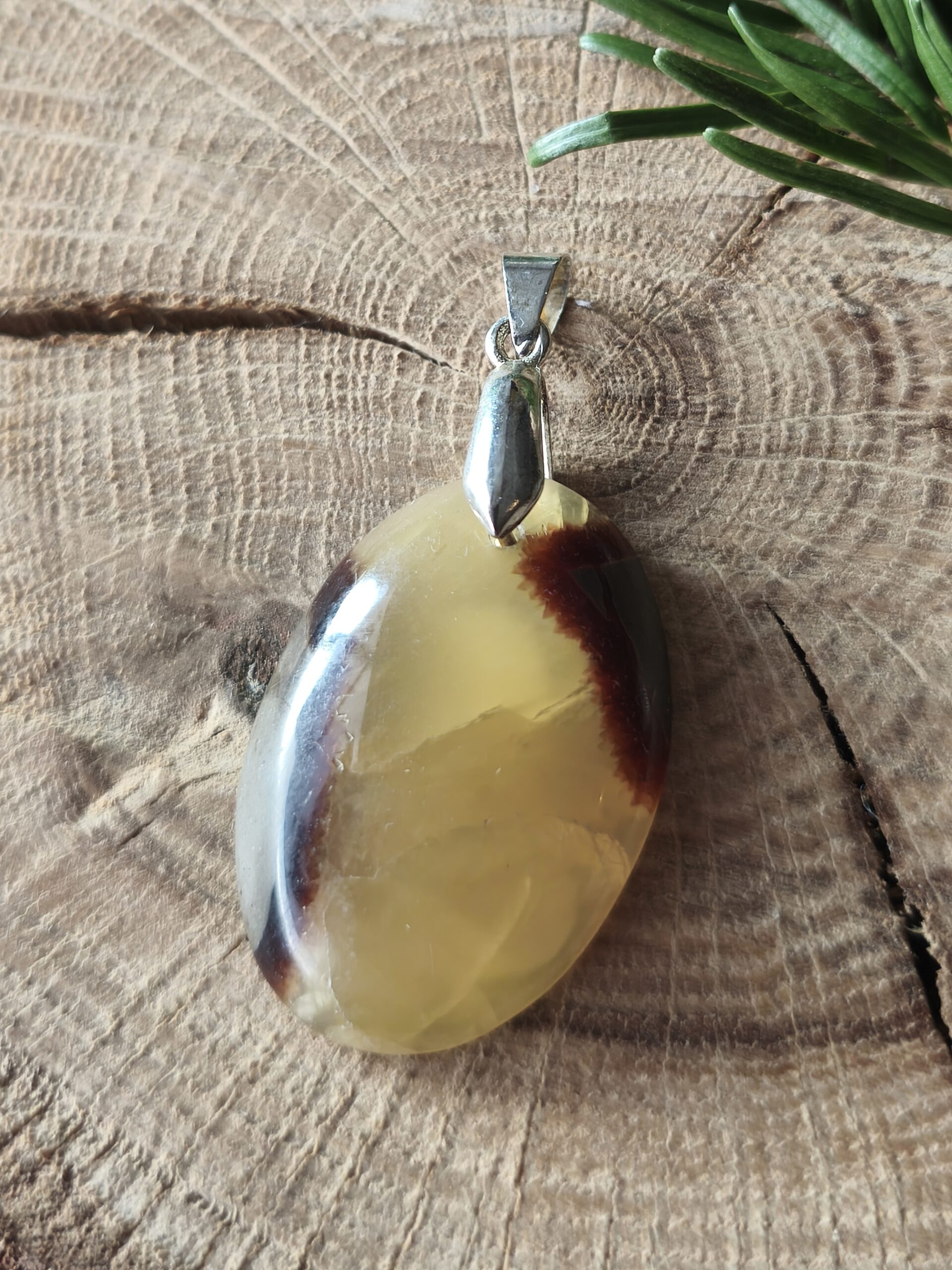 septaria pendentif ovale – Image 2