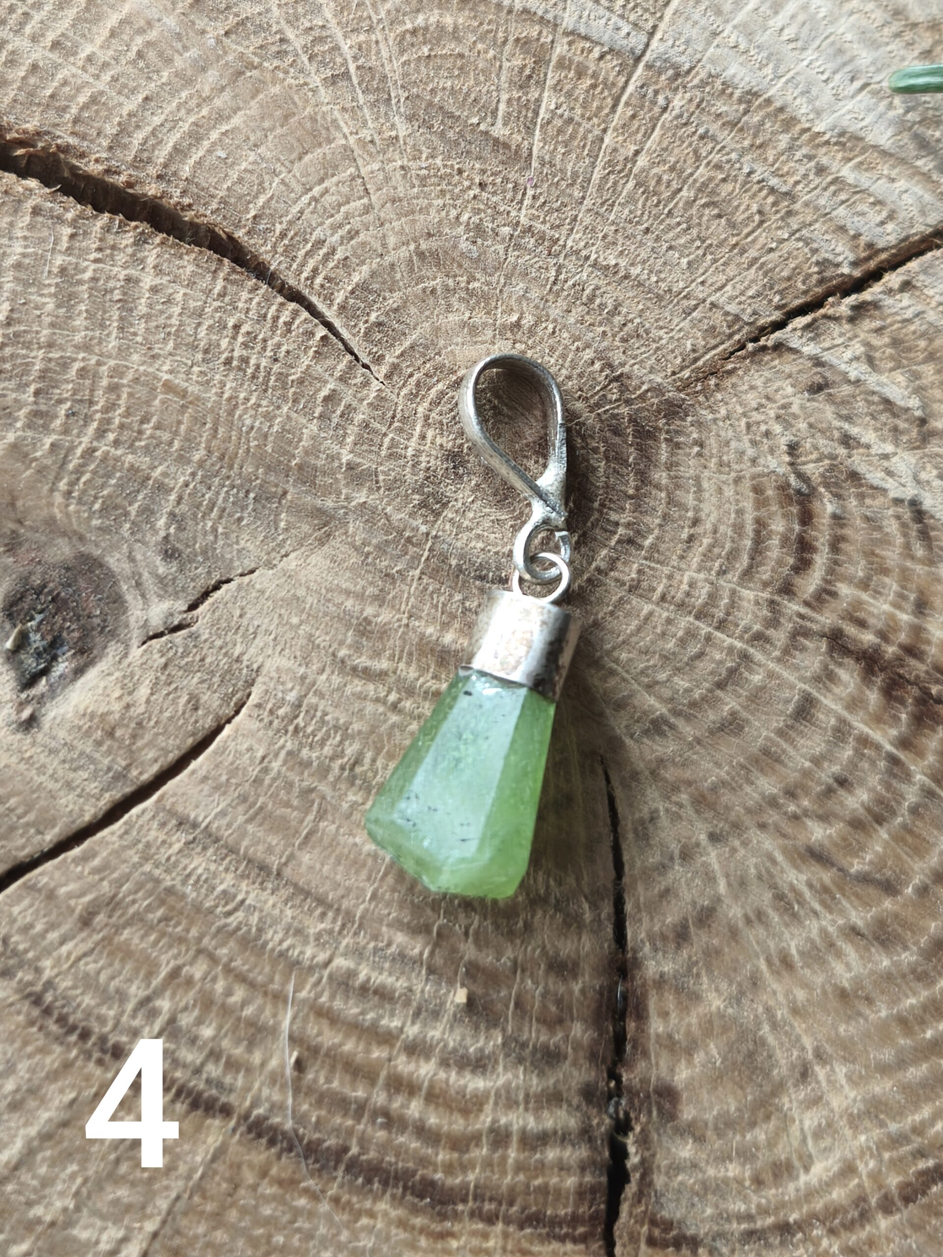 péridot pendentif pointe – Image 2