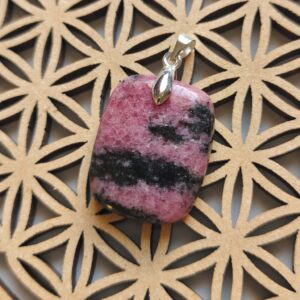 rhodonite pendentif