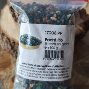 encens en grains Padré Pio sachet