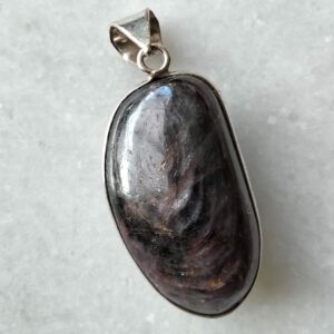 Rubis étoilé pendentif