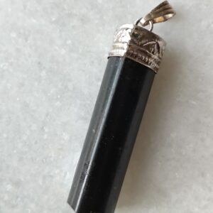 Tourmaline noire pendentif pointe