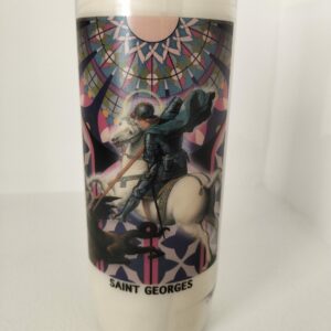 Bougies neuvaine saint Georges avec prière