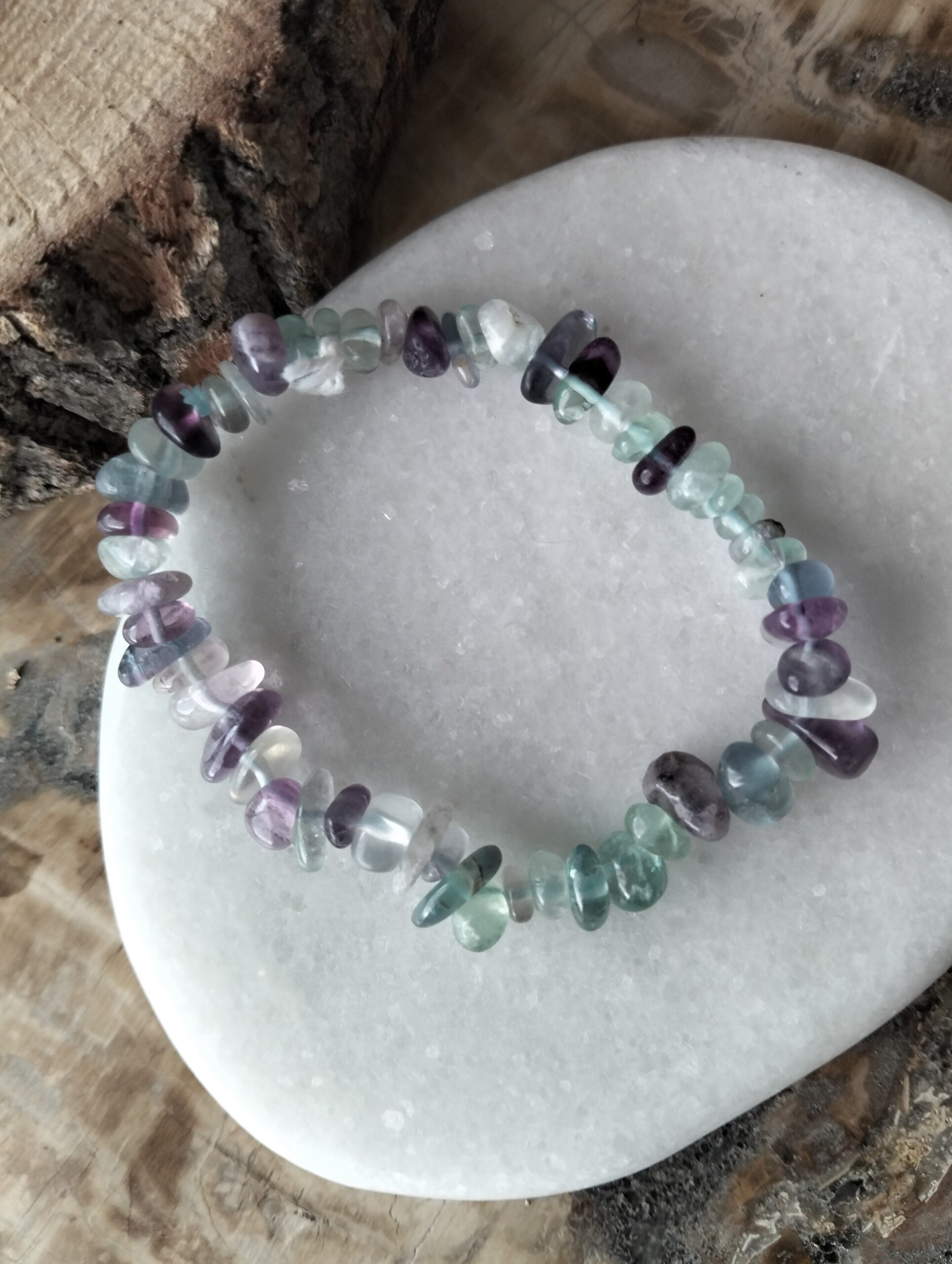 Fluorite multi Bracelet baroque – Image 2