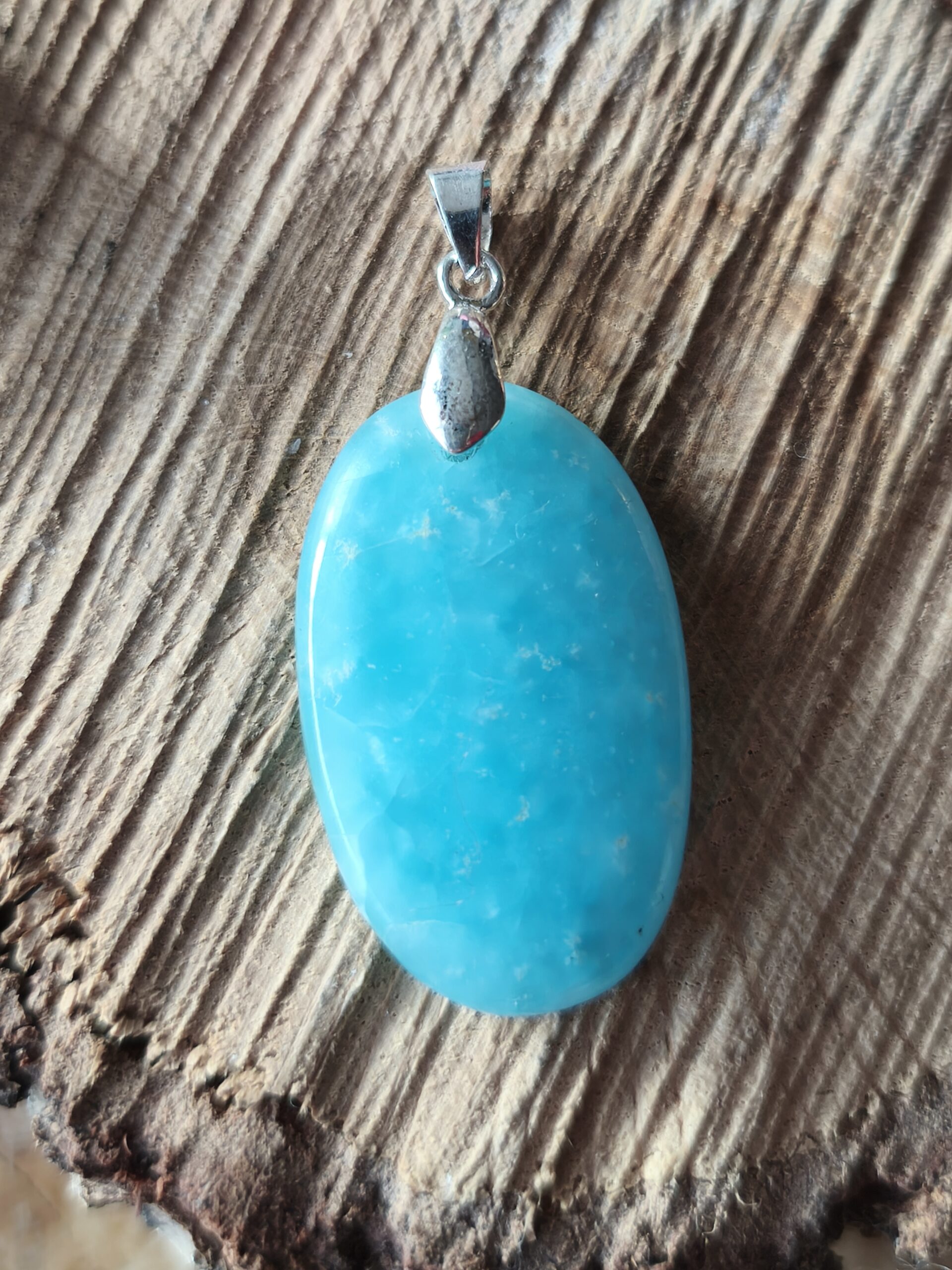 hémimorphite pendentif ovale