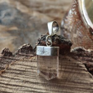 topaze impériale pendentif / argent