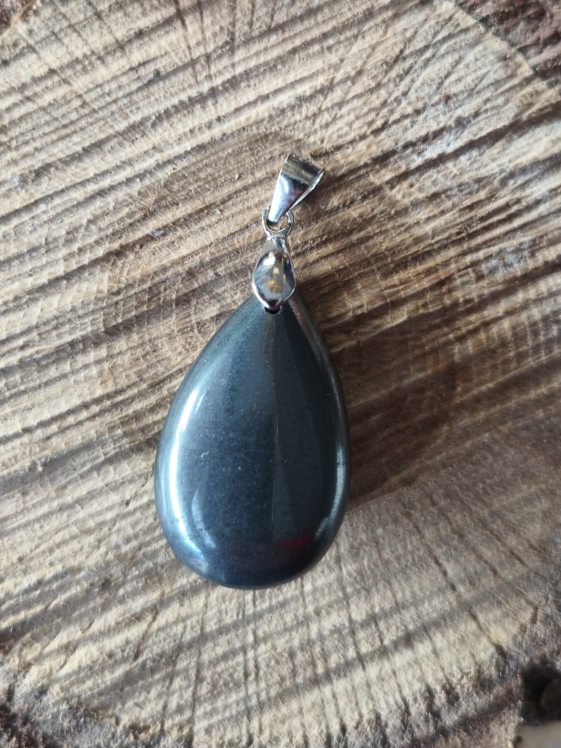 hématite pendentif goutte – Image 3