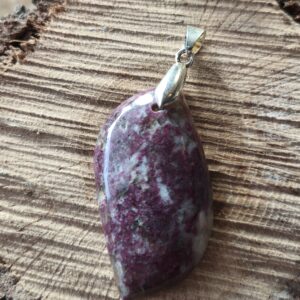 rubellite pendentif forme libre