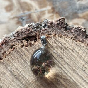 quartz chaman (lodolite) petit pendentif