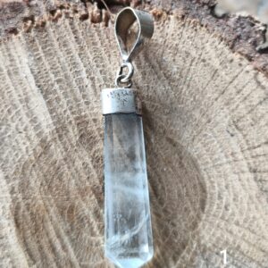 aigue-marine pendentif / argent