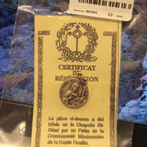 medaille Ste Rita