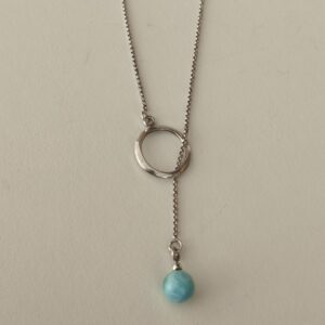 larimar collier / argent