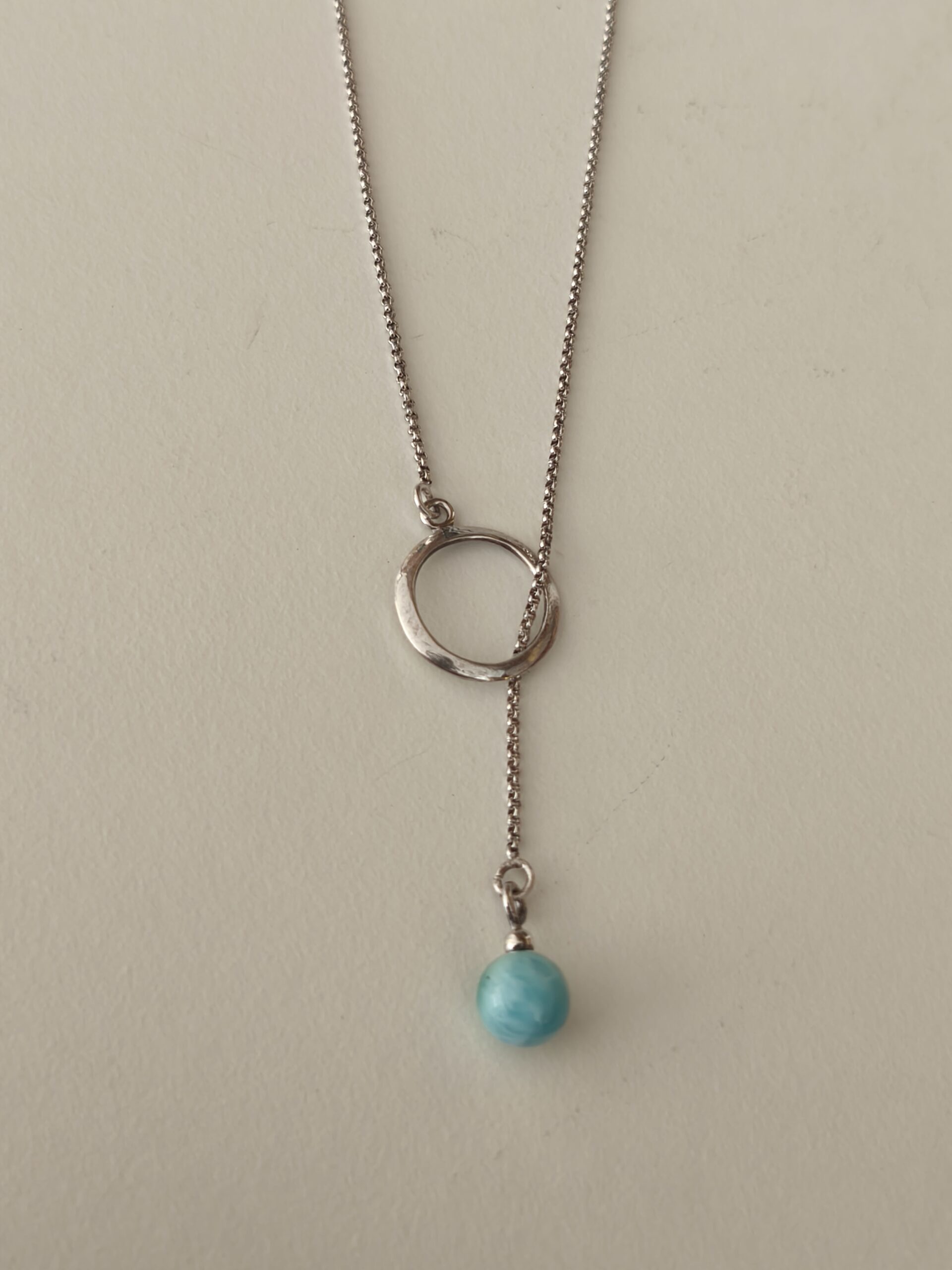 larimar collier / argent
