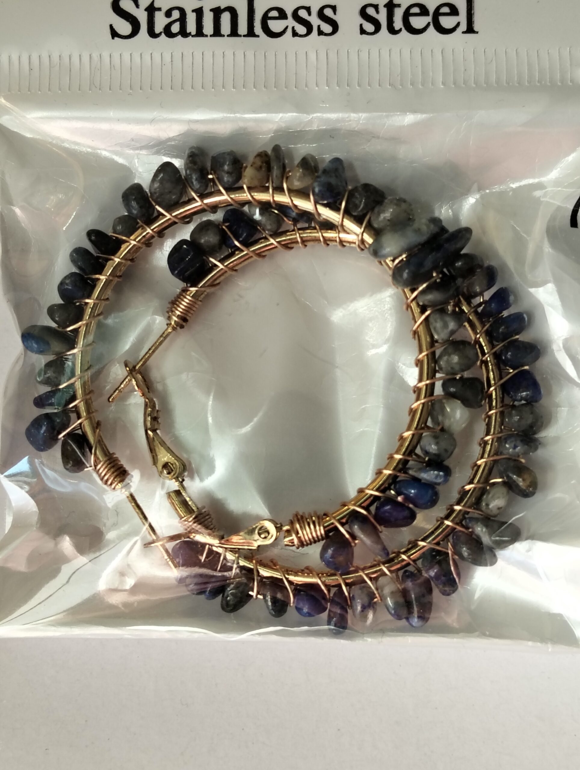 Lapis Lazuli boucles d'oreille – Image 2