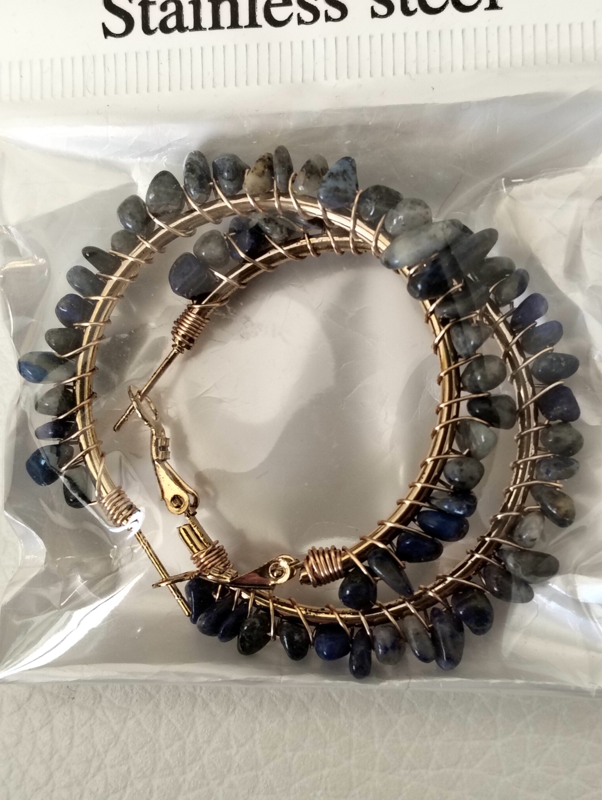 Lapis Lazuli boucles d'oreille