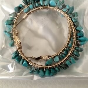 Howlite boucles d'oreilles