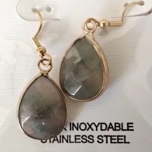 Labradorite boucles d'oreilles
